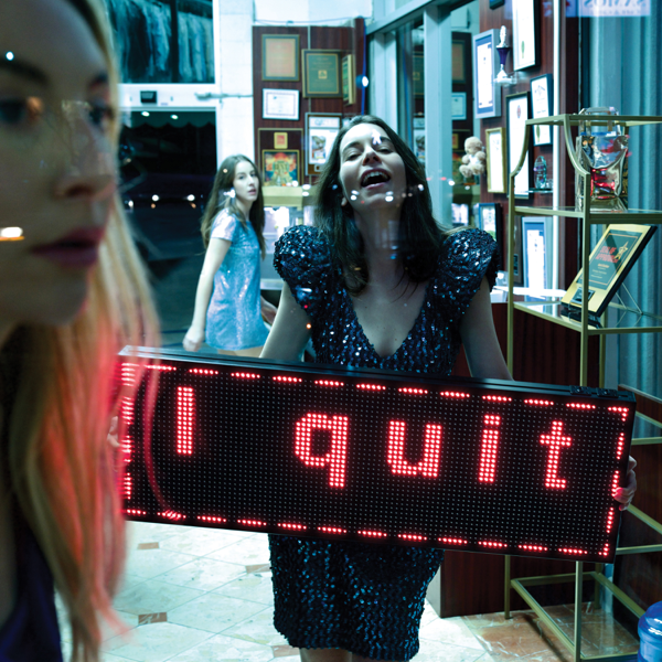 【新品】HAIM I quit Bad sequin-filled 限定レコード HAIM / I QUIT – ALFFO RECORDS