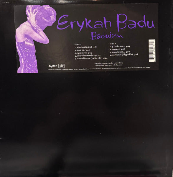 ERYKAH BADU / BADUIZM – ALFFO RECORDS