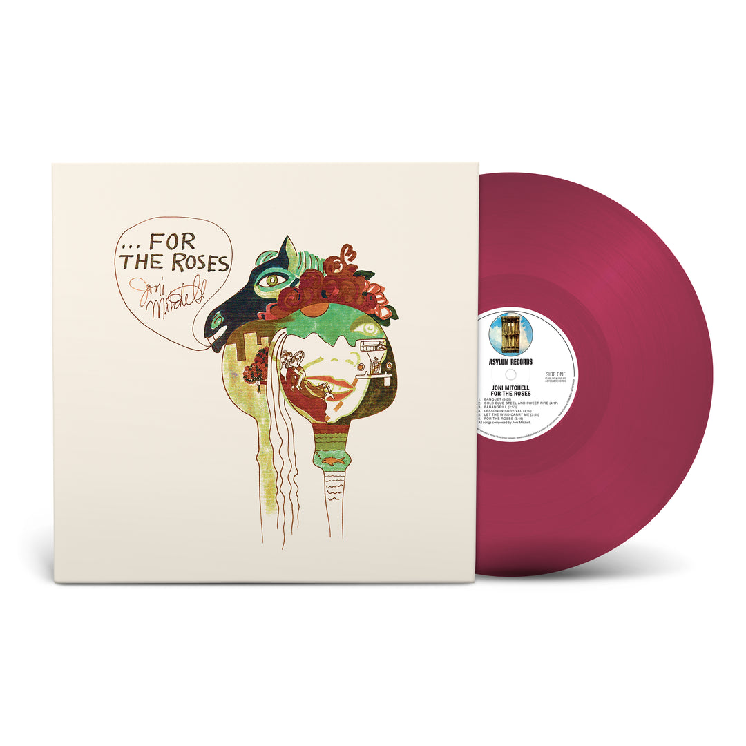 LP Joni Mitchell For the Roses (2022 Remaster) (Rose vinyl) 8122780453 RHINO 未開封 /00260 JONI MITCHELL / FOR THE ROSES – ALFFO RECORDS