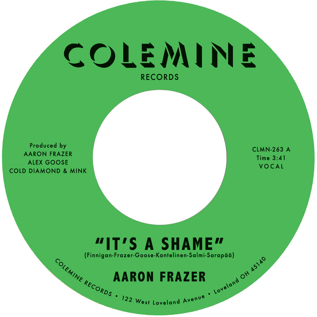 AARON FRAZER / IT'S A SHAME / THE FOOL – ALFFO RECORDS