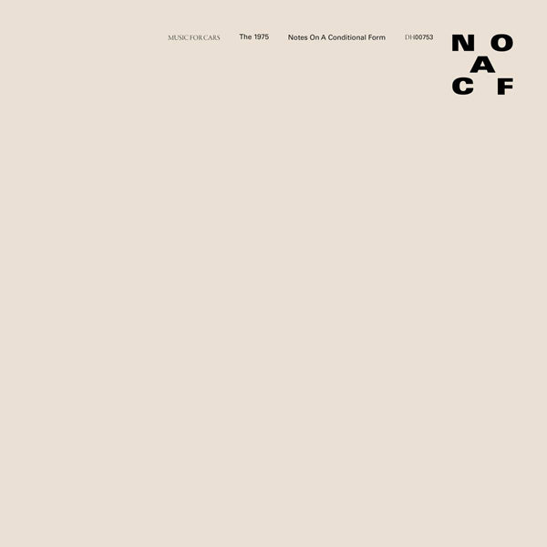 THE 1975 / NOTES ON A CONDITIONAL FORM – ALFFO RECORDS