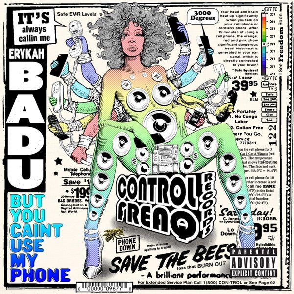 ERYKAH BADU / BUT YOU CAINT USE MY PHONE – ALFFO RECORDS